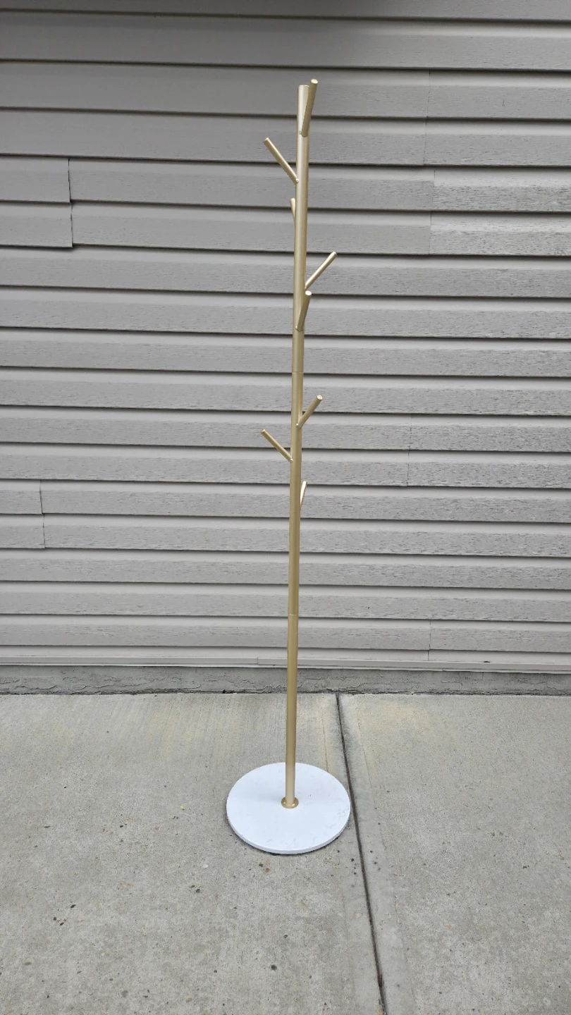 Gold Branch Coat Rack