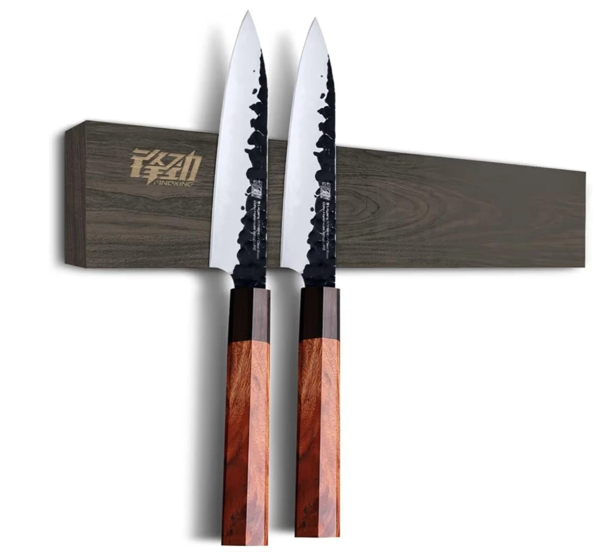 FINDKING 30CM Ash Wood Magnetic Knife Strip
