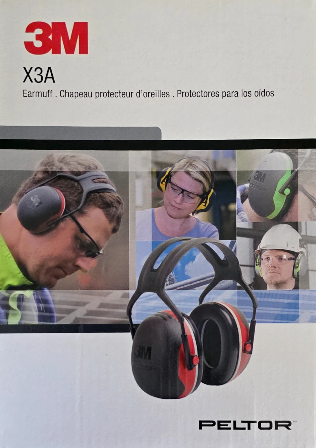 3M X3A Earmuff Ear Protection