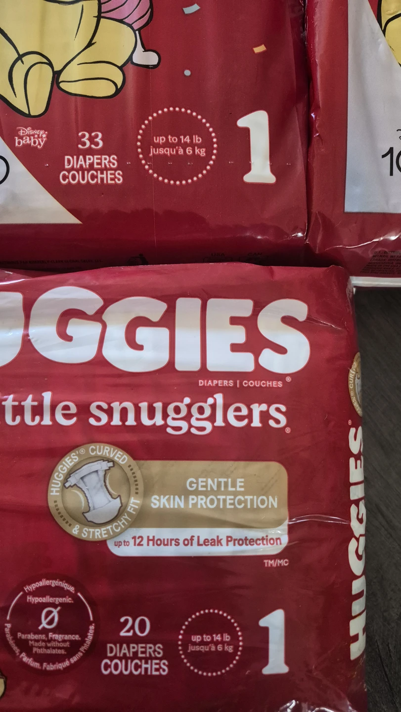 All new Huggies Little Snugglers Size 1 Diapers - photo 2