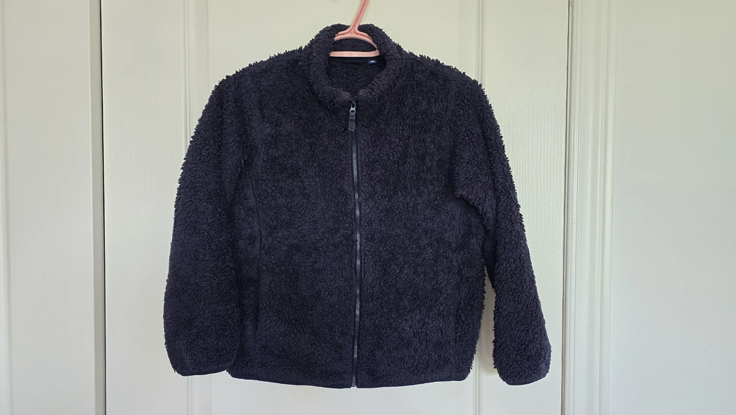 Uniqlo Kids Fleece Jacket Size 9-10 Navy