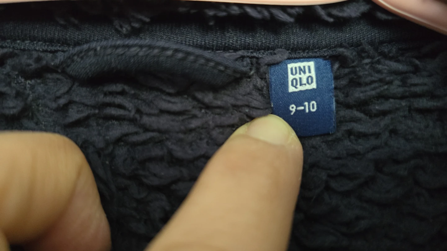 Uniqlo Kids Fleece Jacket Size 9-10 Navy - photo 2