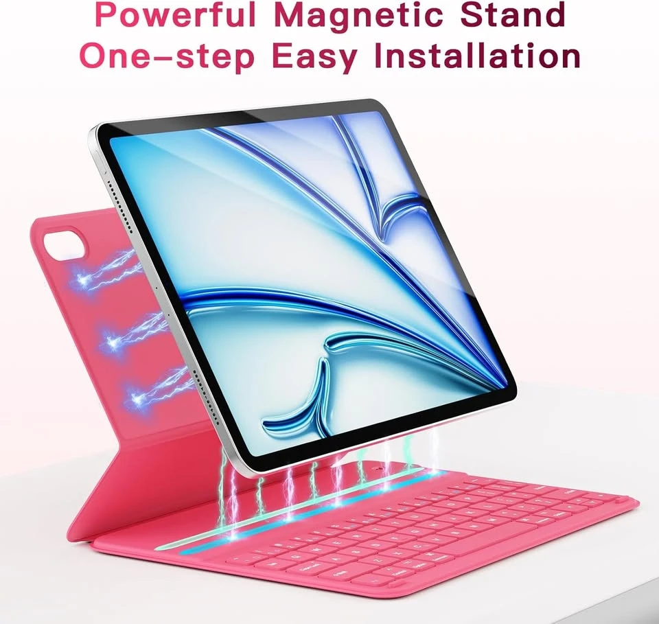 Pink iPad Air 11" Keyboard Case - photo 3
