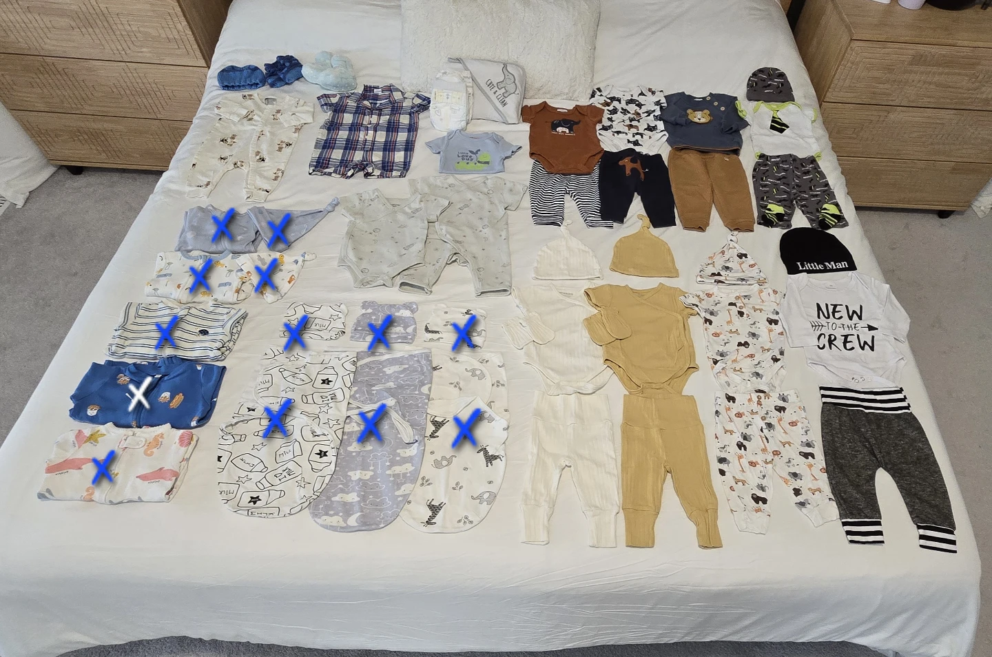 0-3 month Baby Clothes Bundle
