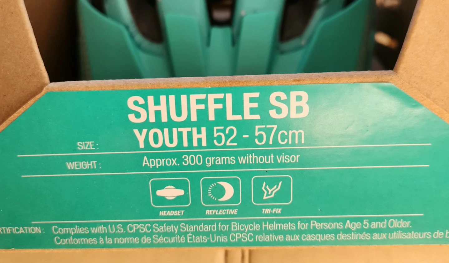 Bike Helmet Specialized Shuffle SB Youth Helmet Teal Marble - photo 2