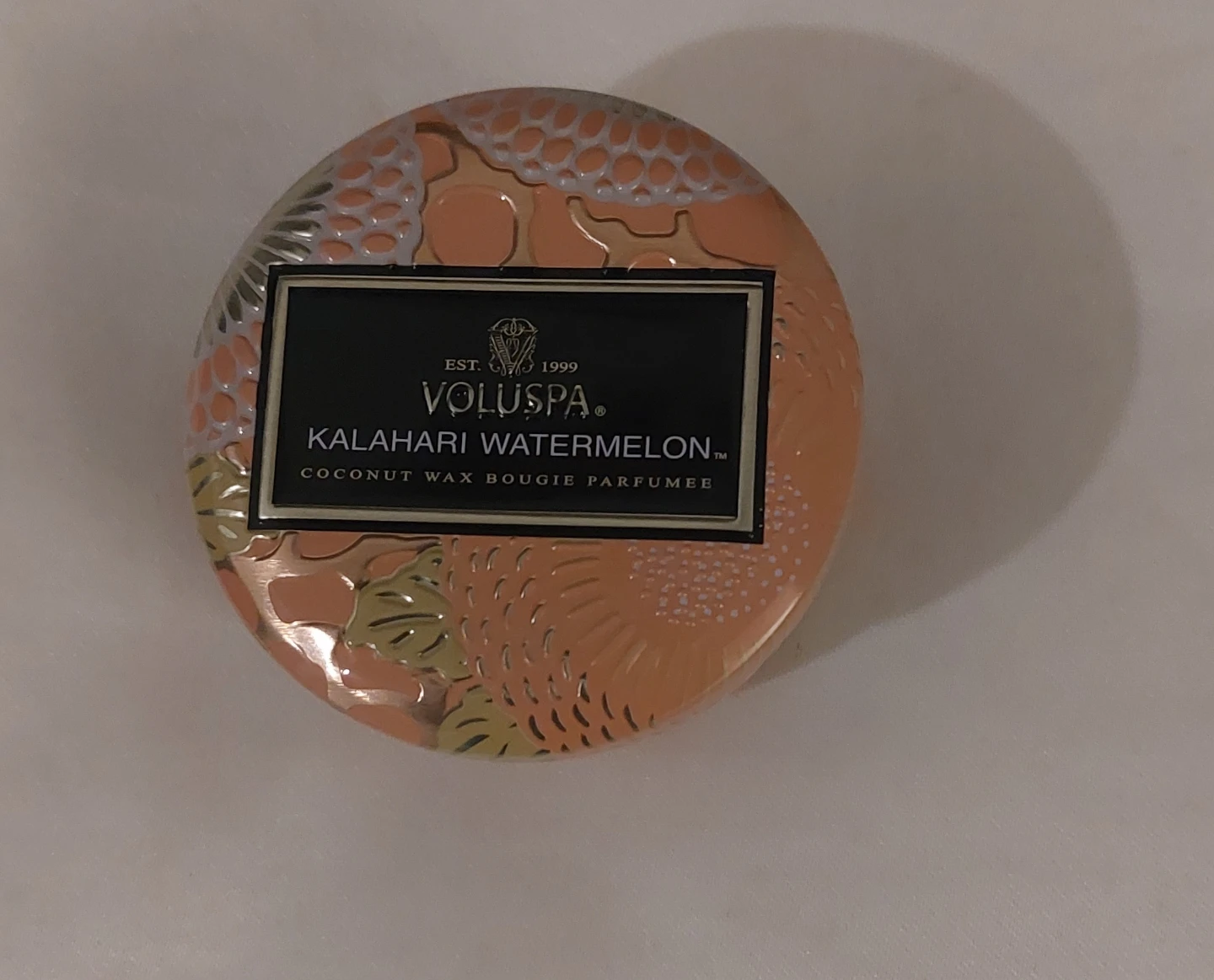 Voluspa Kalahari Watermelon Mini Tin Candle