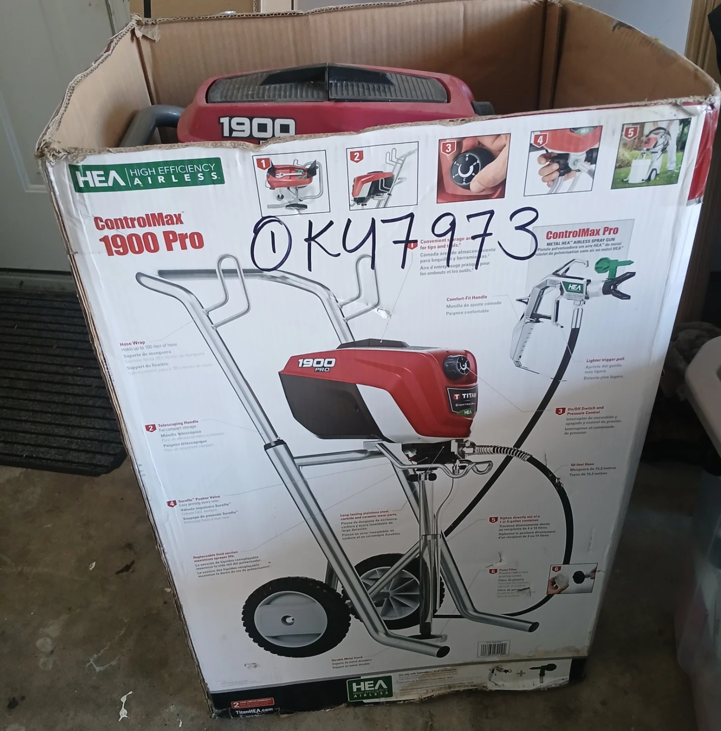 Titan ControlMax 1900 Pro Airless Paint Sprayer - photo 4