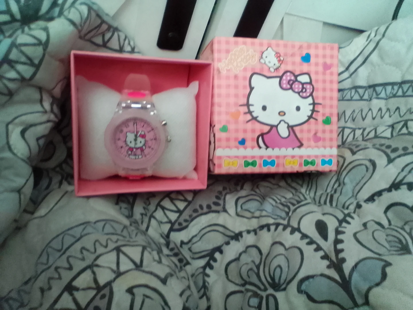 Hello Kitty Pink Watch with Box