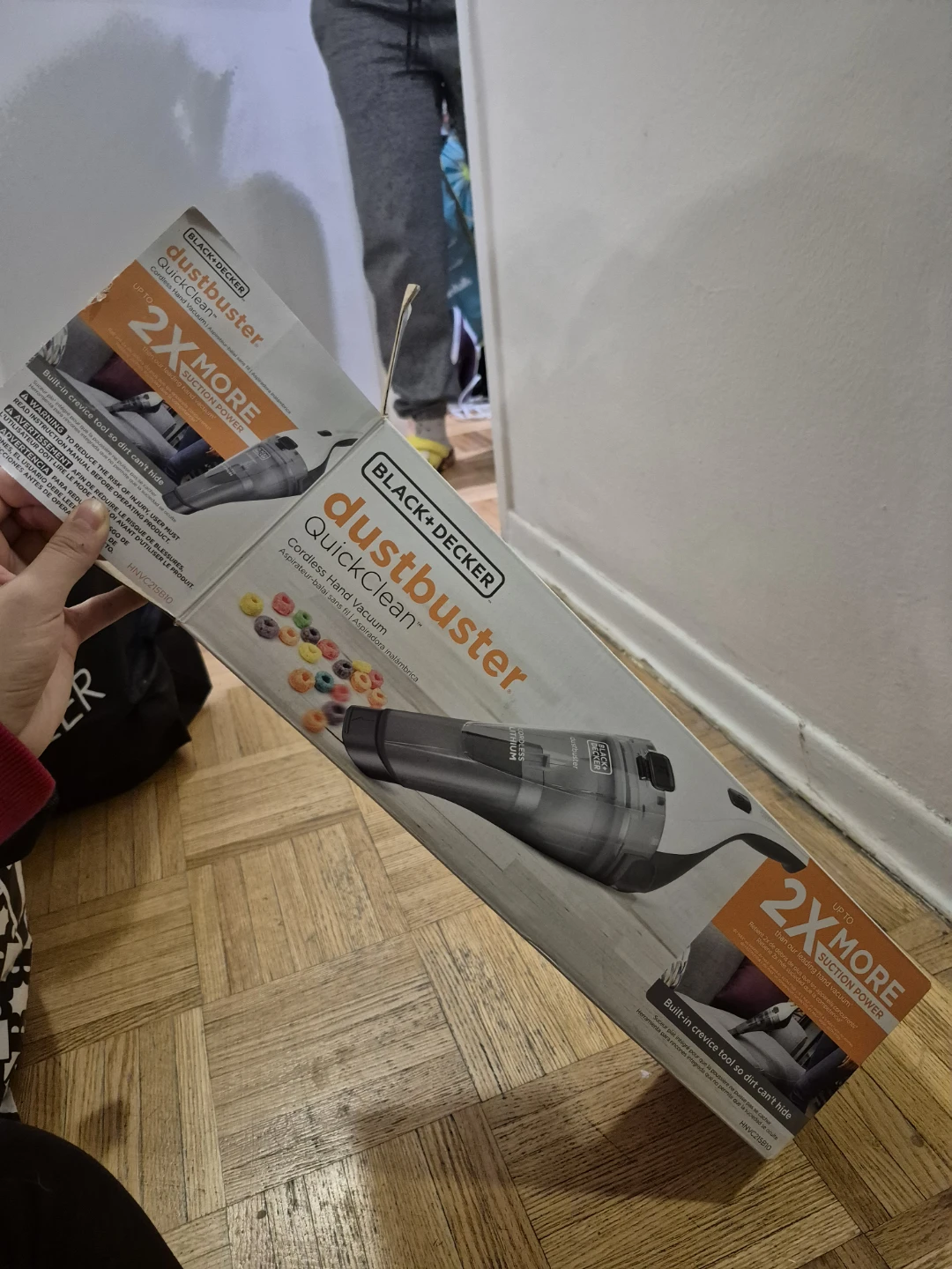 Black+Decker Dustbuster QuickClean Cordless Hand Vacuum