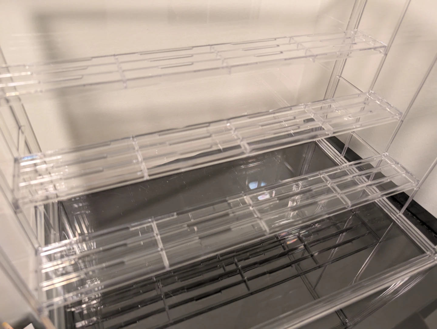 Clear Acrylic Display Case with 3 Shelves - photo 3