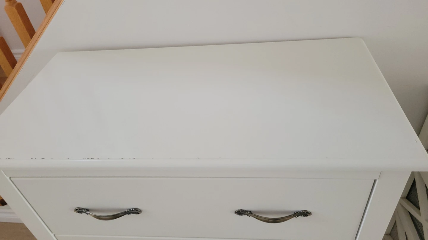 Classic White 3-Drawer Dresser - photo 3