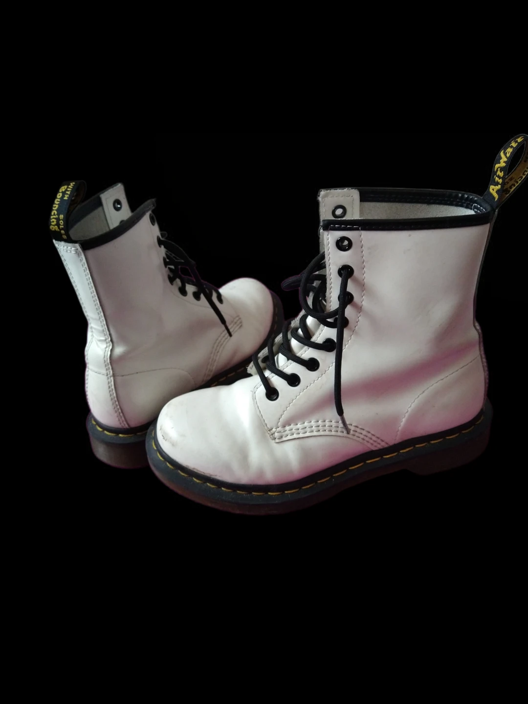 Dr. Martens White Boots Women's Size 7
