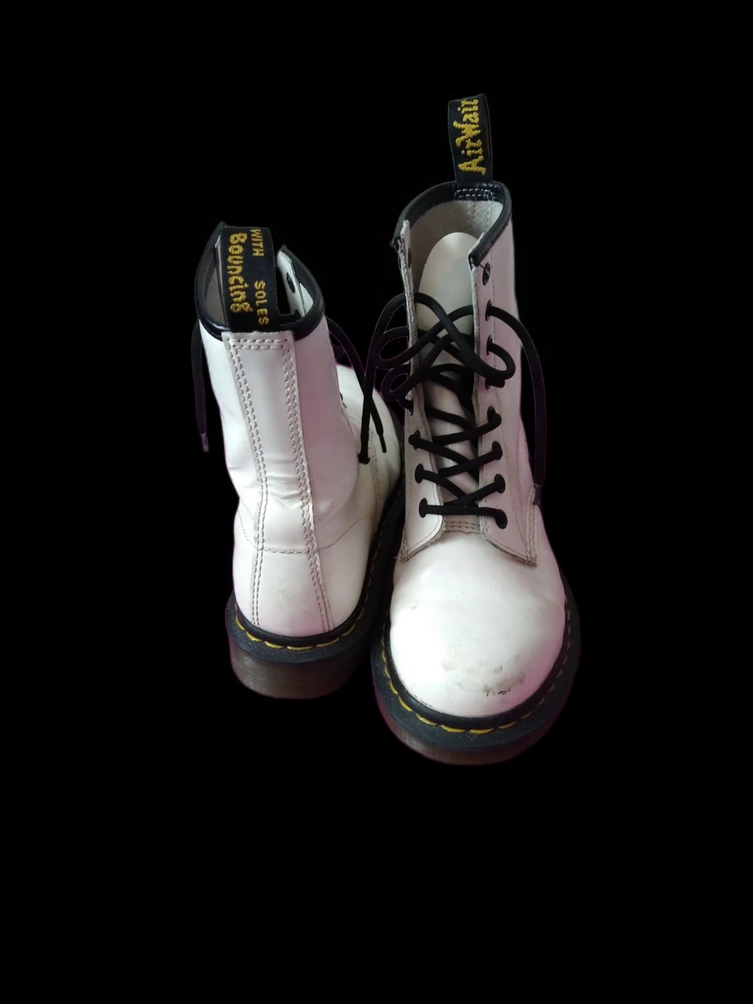 Dr. Martens White Boots Women's Size 7 - photo 3