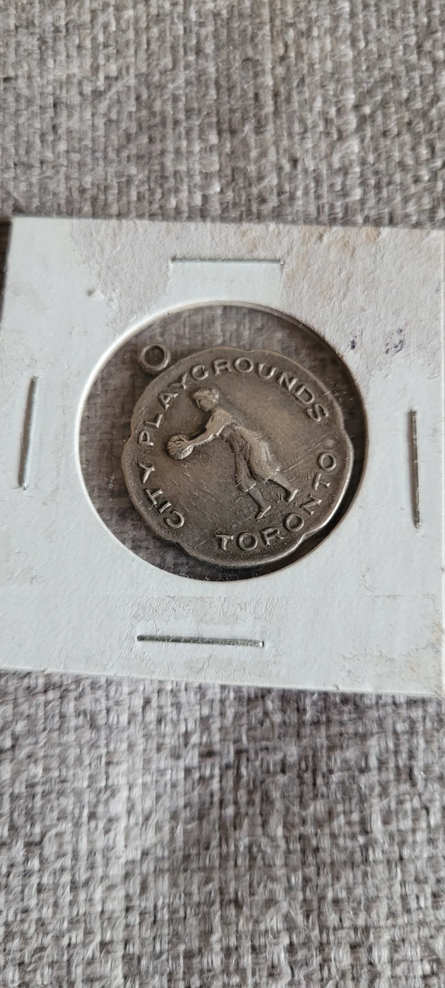 Vintage City of Toronto Sterling Silver Medal
