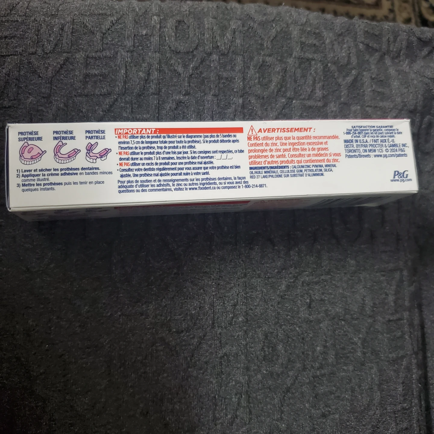 Fixodent Ultra Denture Adhesive Cream - Max Hold - photo 2