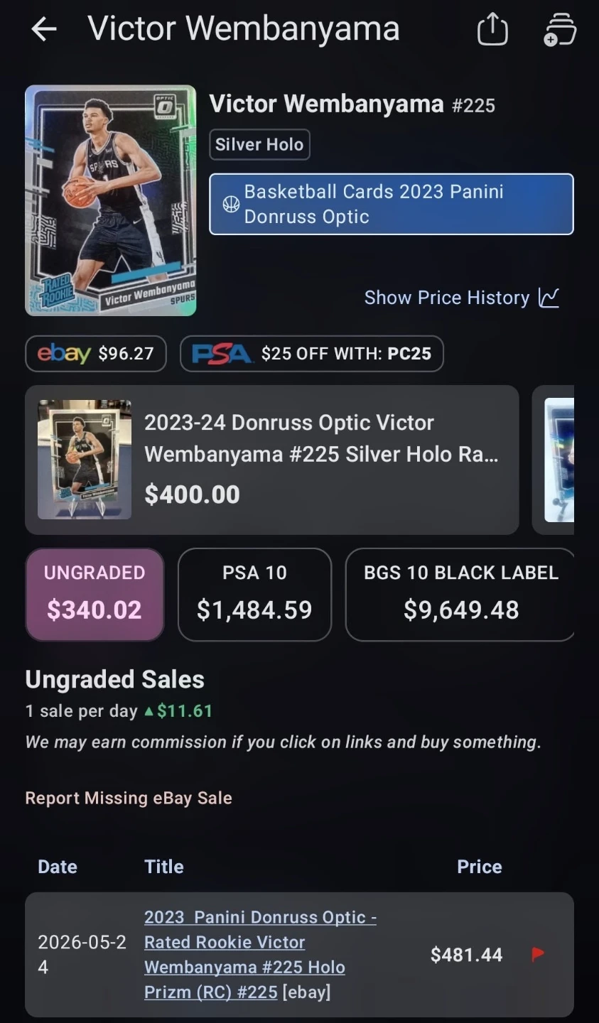 Victor Wembanyama - Silver Holo - photo 2