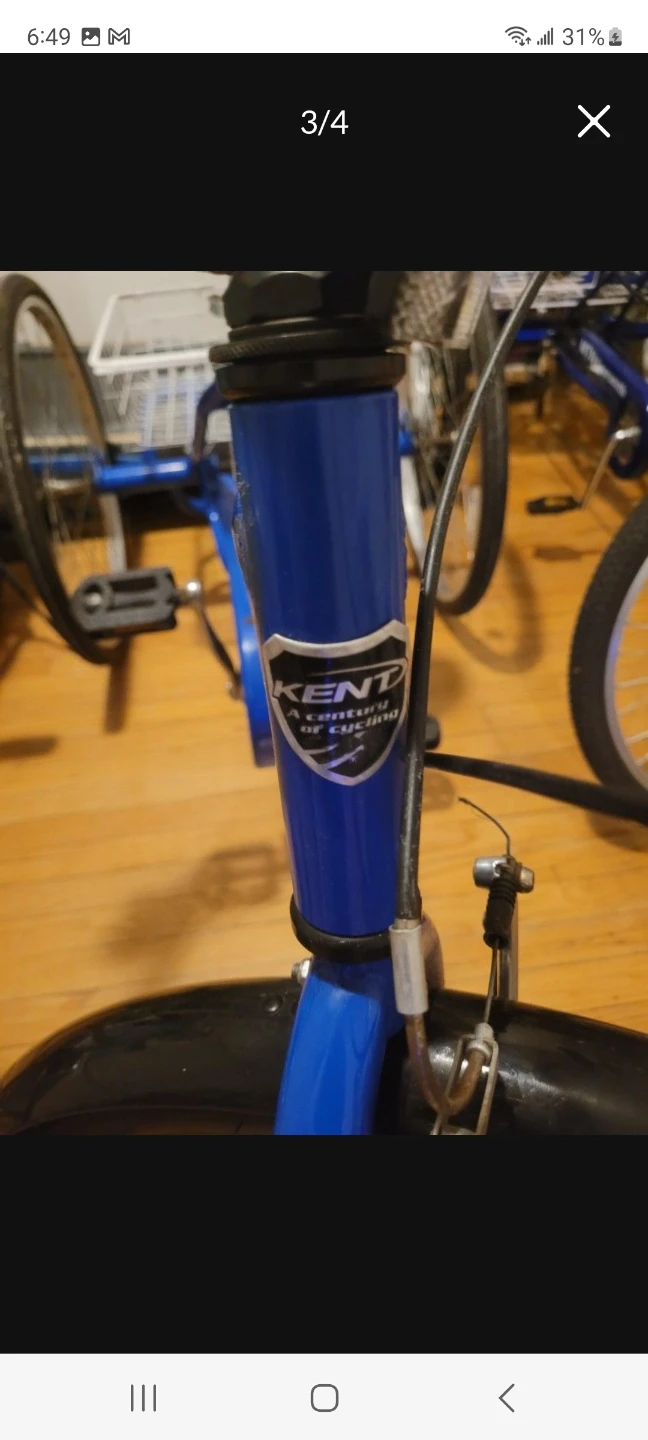 Kent Alameda 26in  trike great condition. - photo 3
