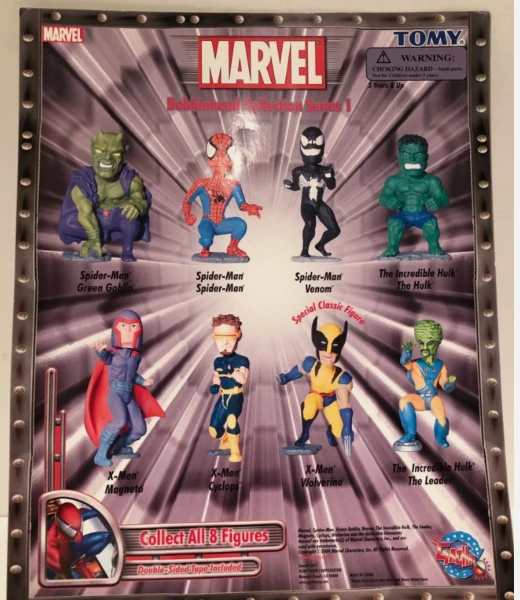Tomy Marvel Minimates Figures Set (missing Wolverine)