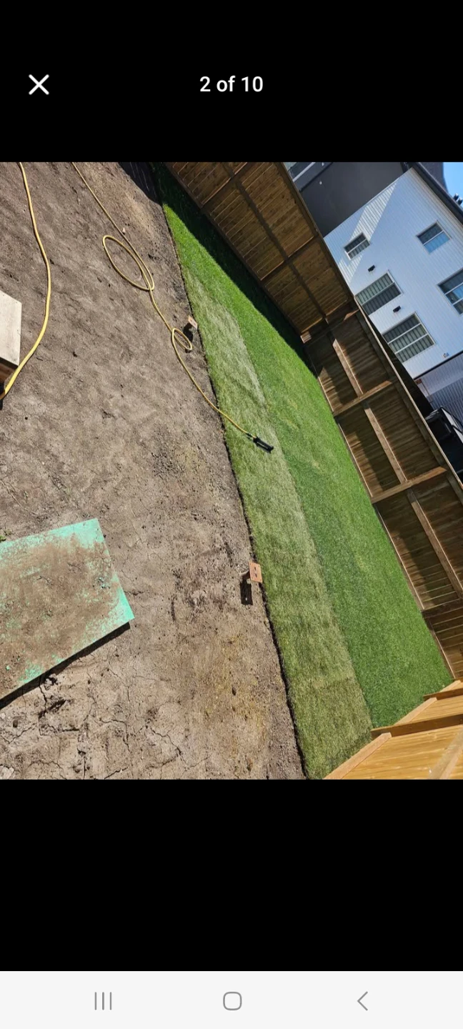 Handy helps landscaping and fencing