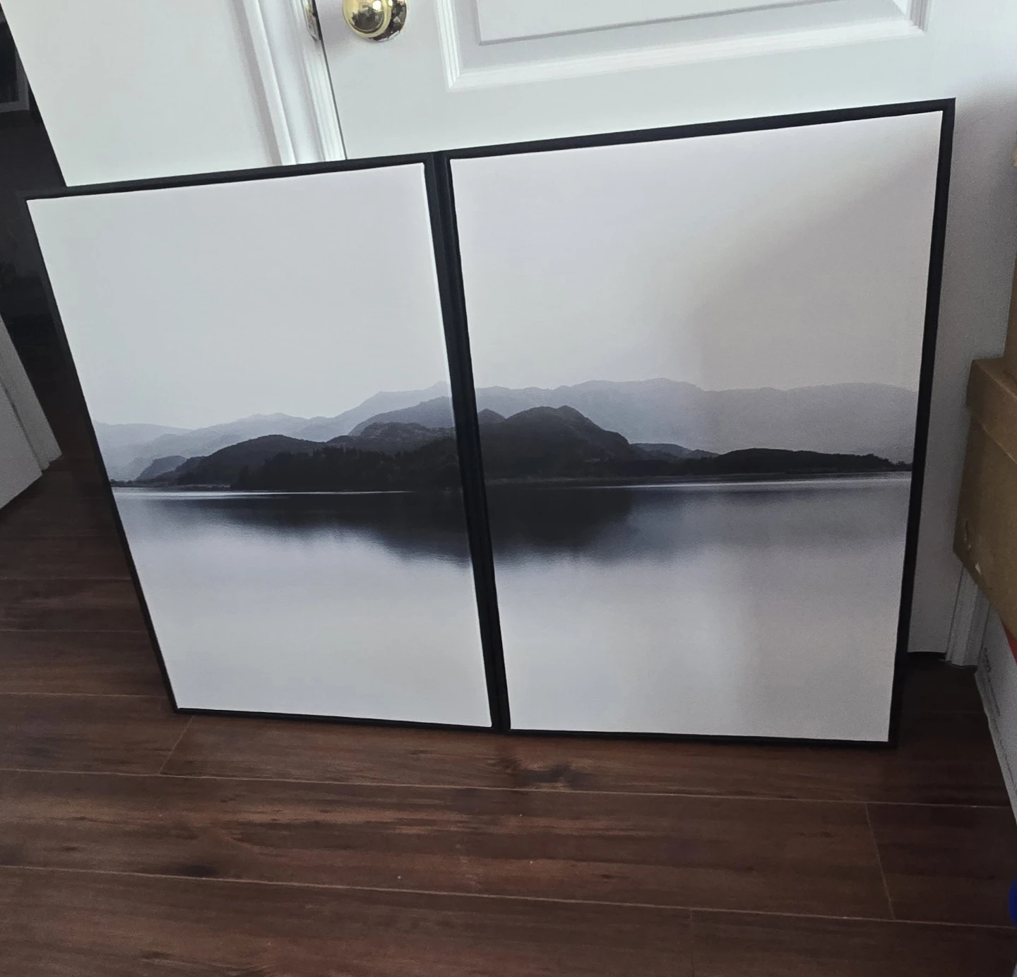 Set of 2 Framed Landscape Art Prints