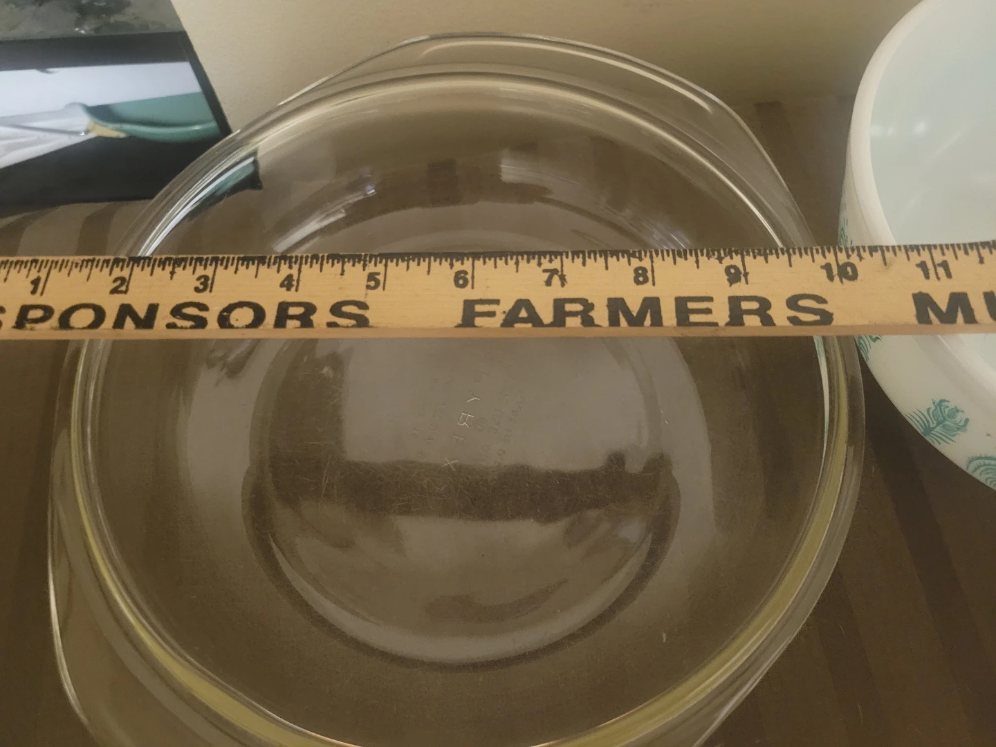 6 Vintage Milk Glass Pyrex Amish Turquoise Casserole Bowl Dish - photo 2