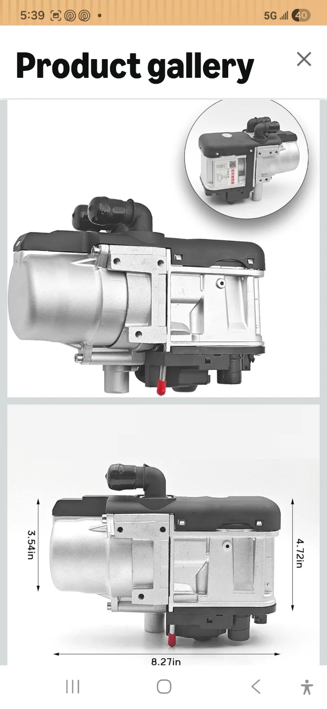 New Diesel Air Heater Kit