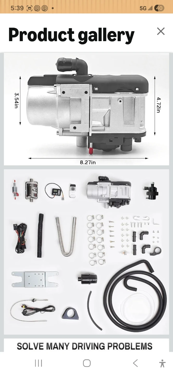 New Diesel Air Heater Kit - photo 2