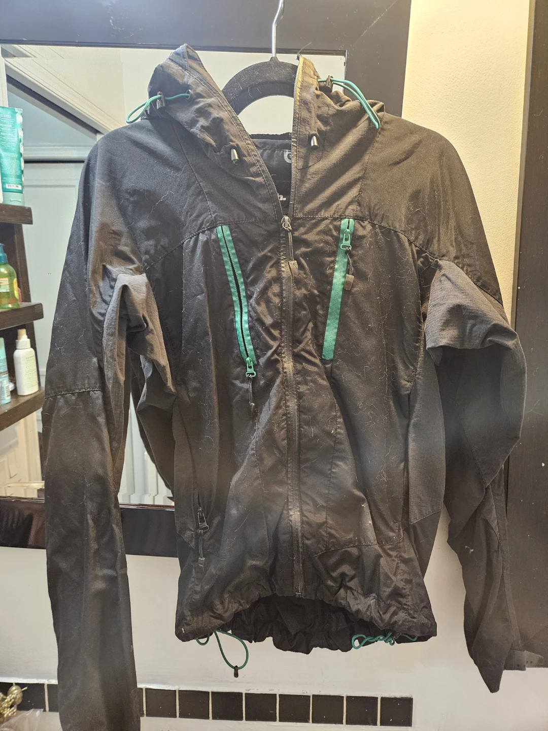 Bench Black Full Zip Hoodie Jacket Size S