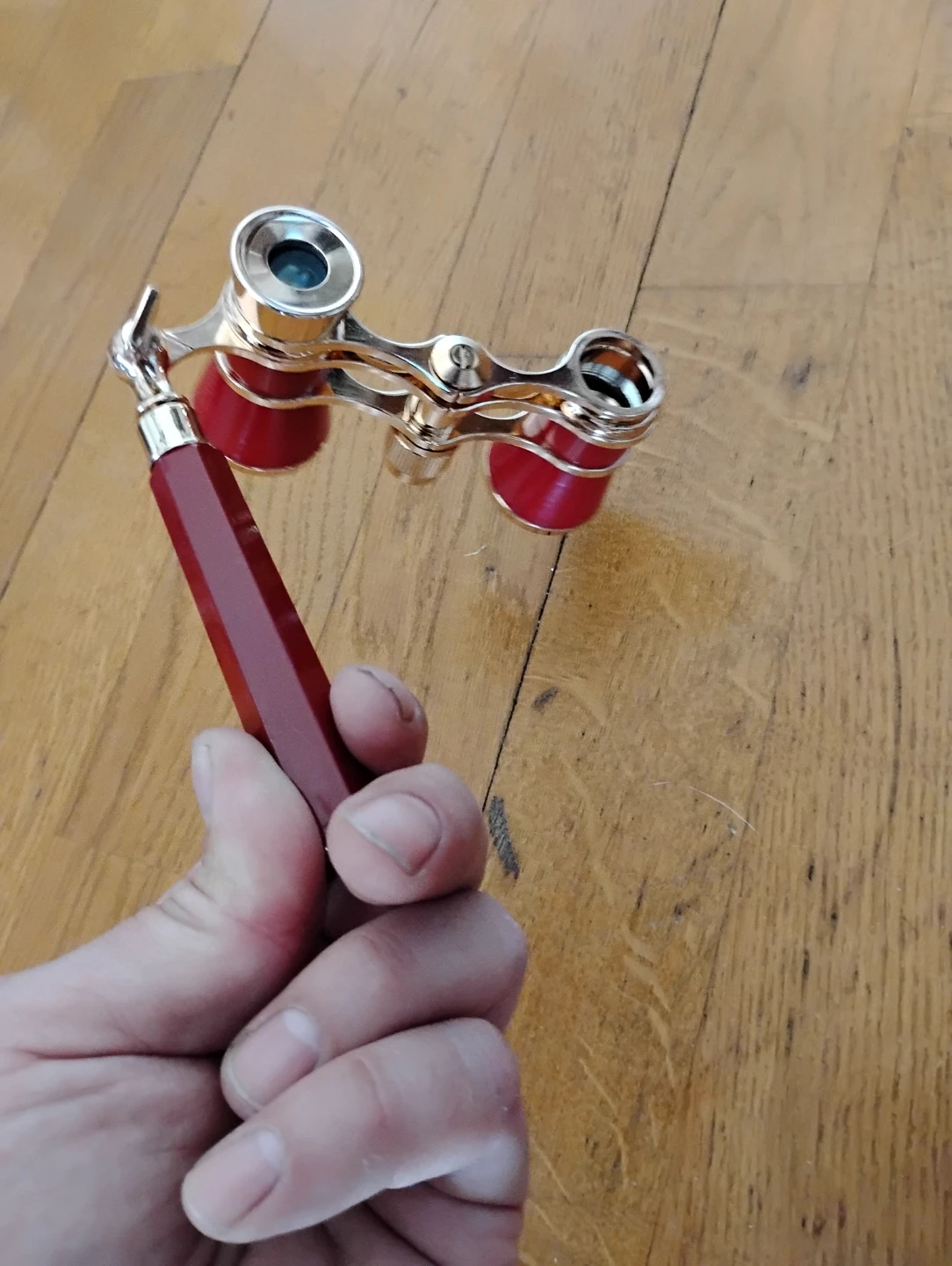 Opera Glasses with Red Handle - photo 4