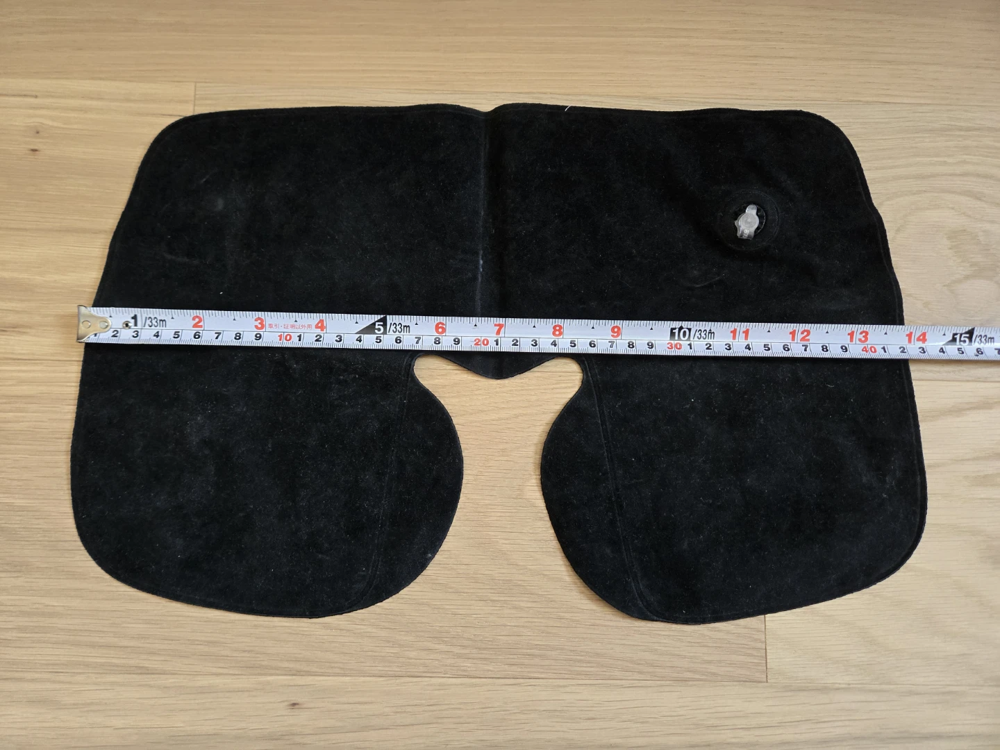 Black Inflatable Travel Neck Pillow - photo 3