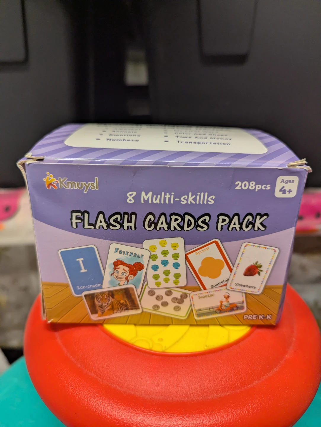 Kmuysl 8 Multi-skills Flash Cards Pack - 208 pcs