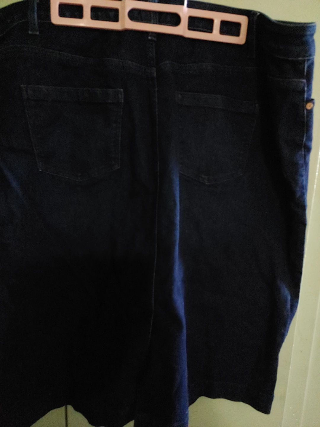 Talbots Plus Dark Wash Denim Pencil Skirt - photo 2