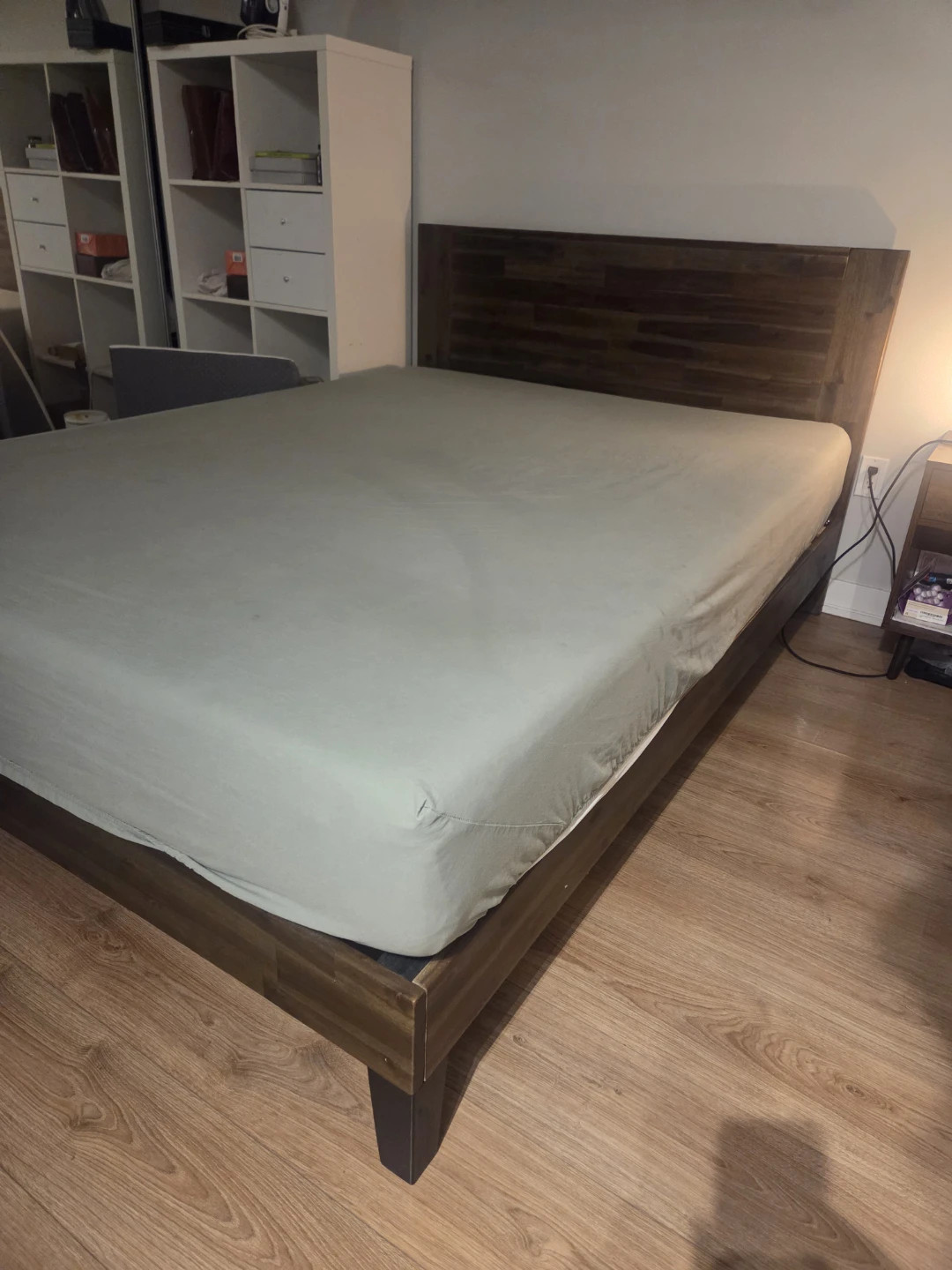 Endy Mattress + solid wood bed queen - photo 2
