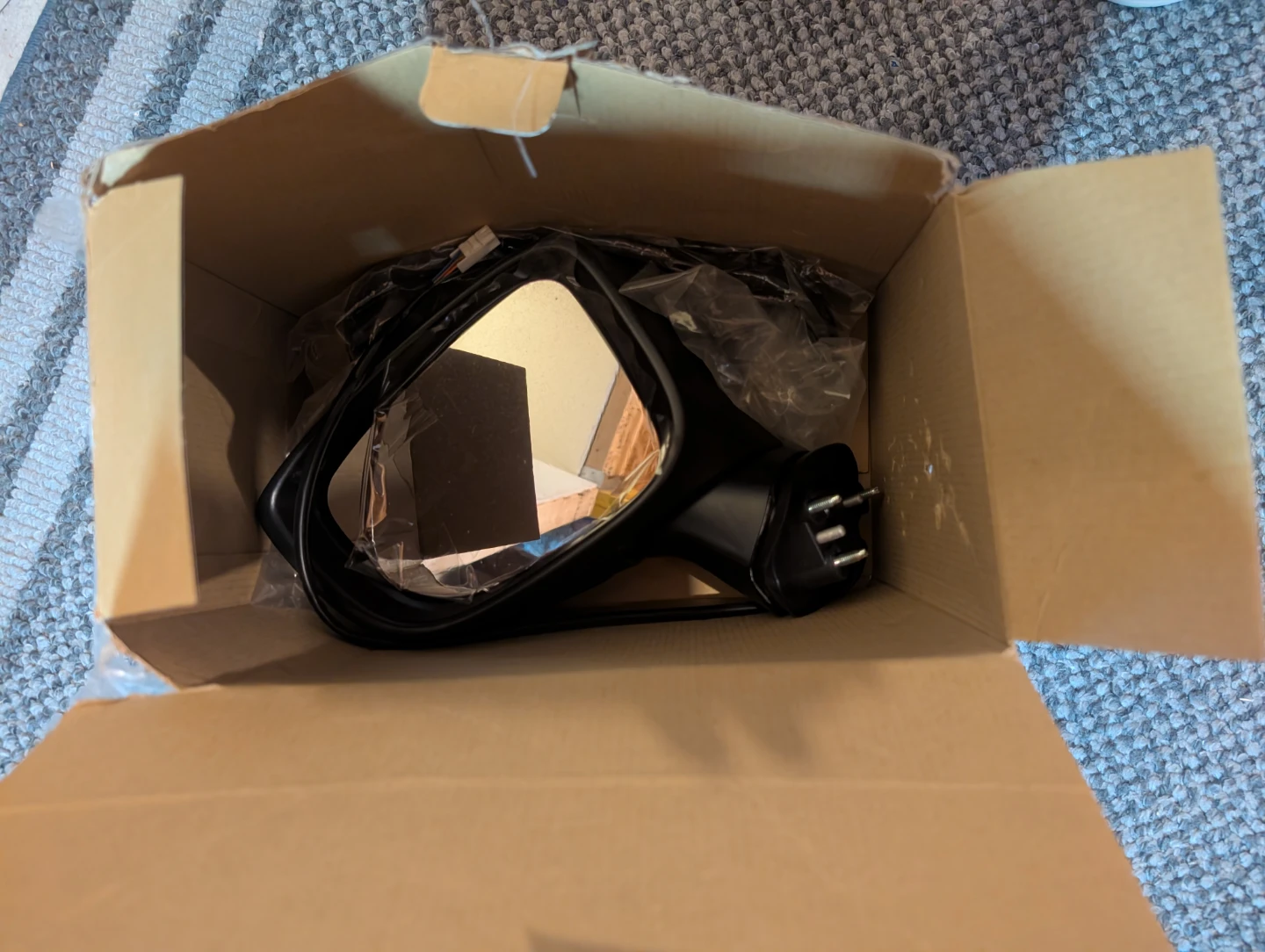 TYC 6100332 Mazda 3 Left Non-Heated Replacement Mirror - photo 5