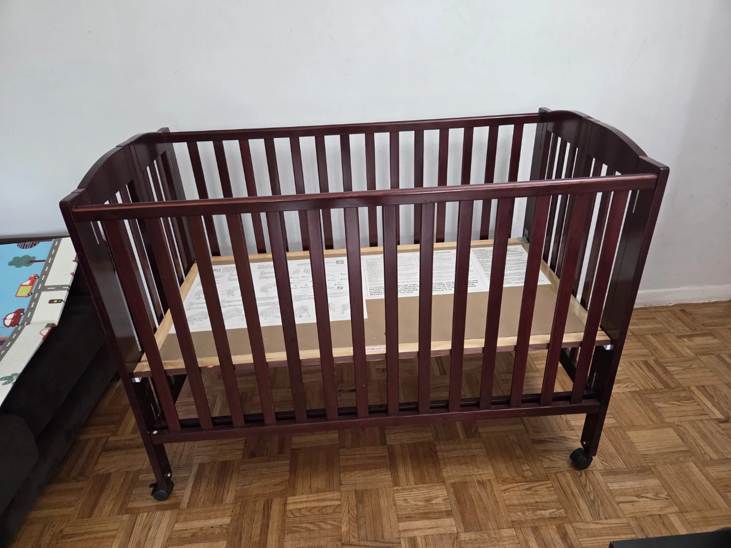 Dark Wood Crib - photo 3