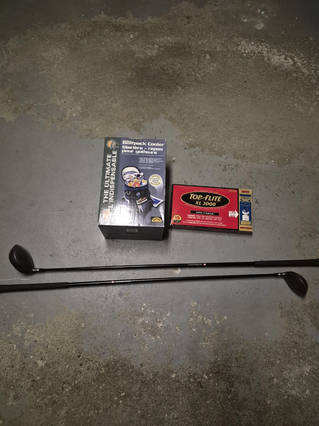 Golf Balls & Wilson Prestige Golf Clubs