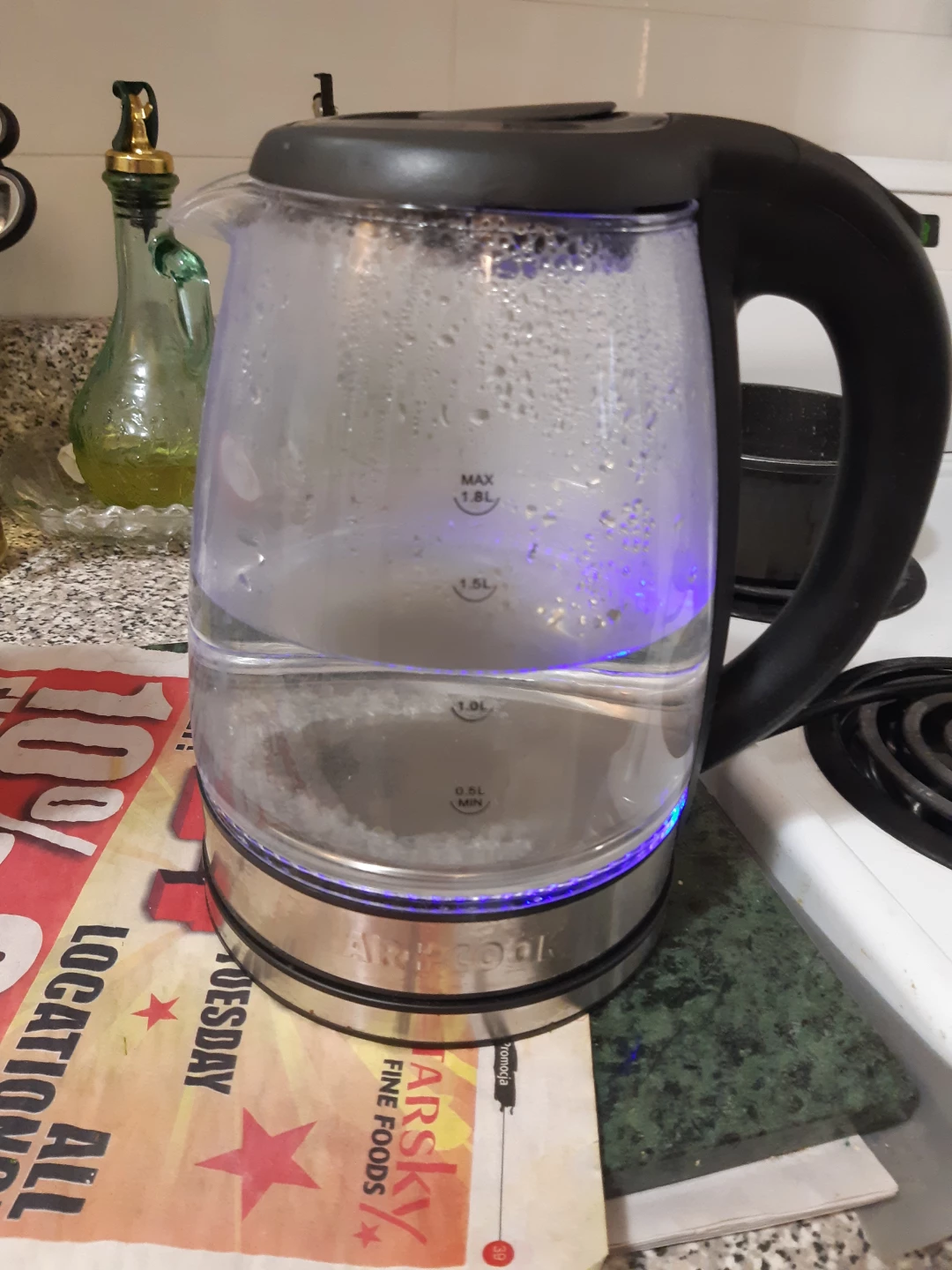 ArtCook Glass Electric Kettle 1.8L - photo 2