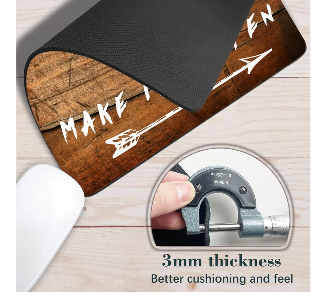 Brand new mouse pad with inspirational quote - photo 2