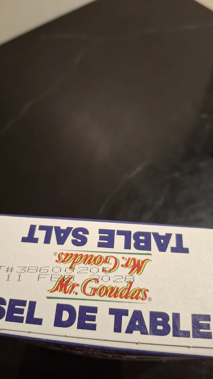 Mr. Goudas Iodized Table Salt 1 kg - photo 3