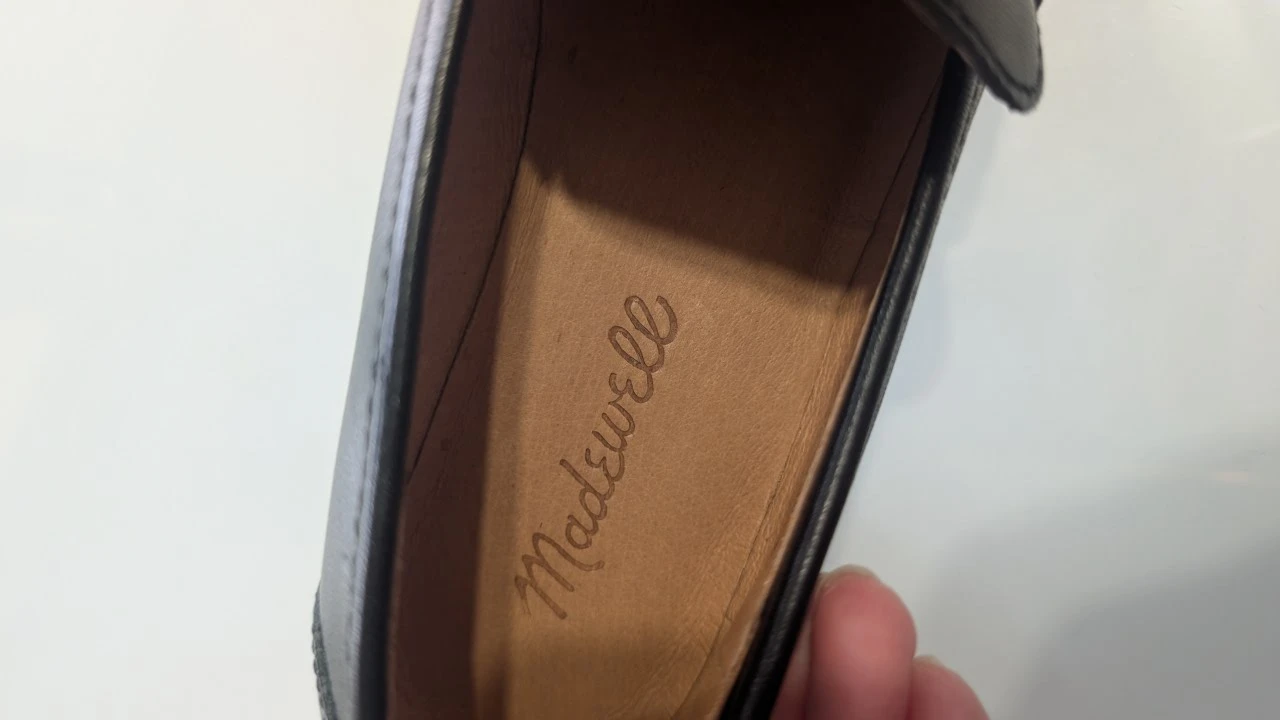 Madewell Black Leather Loafers - photo 3