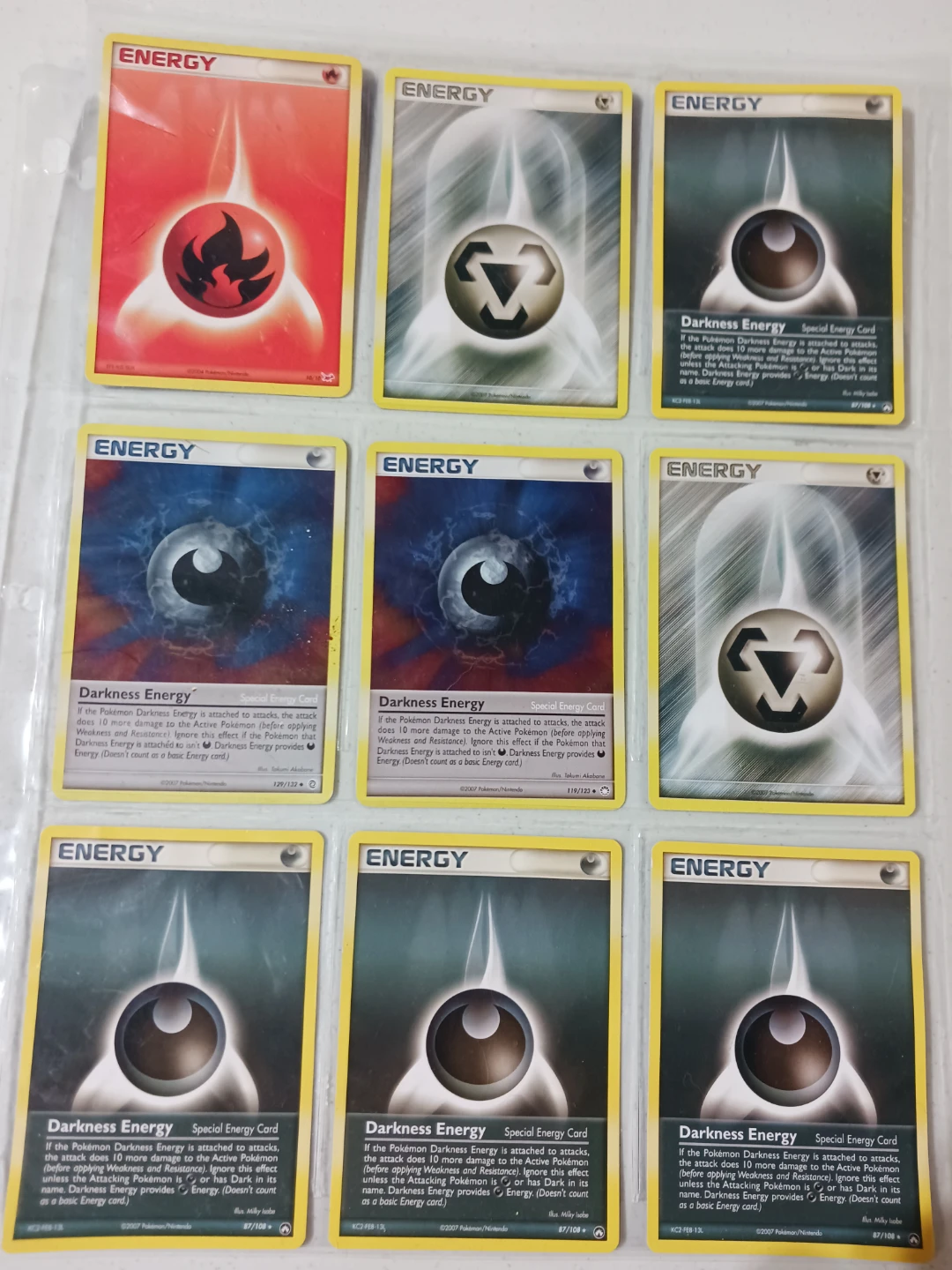 Pokemon Energy Cards Lot