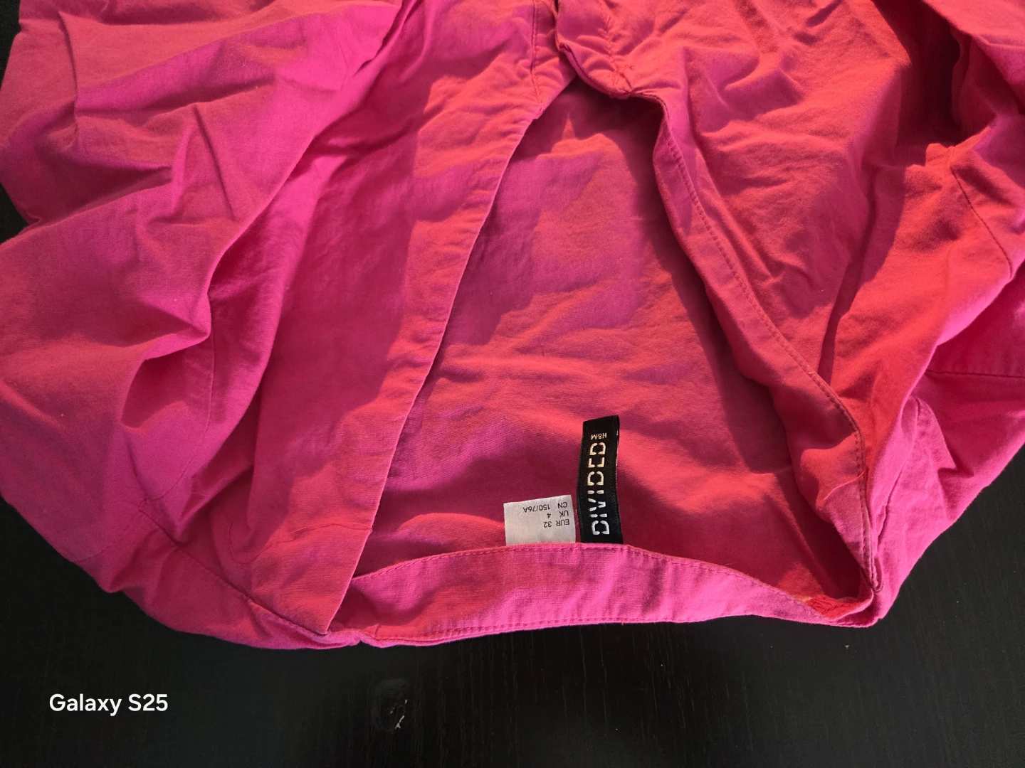 DIVIDED by H&M Pink Button-Up Shirt Dress Size EUR 34