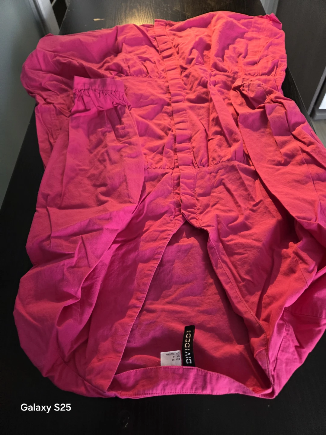DIVIDED by H&M Pink Button-Up Shirt Dress Size EUR 34 - photo 2