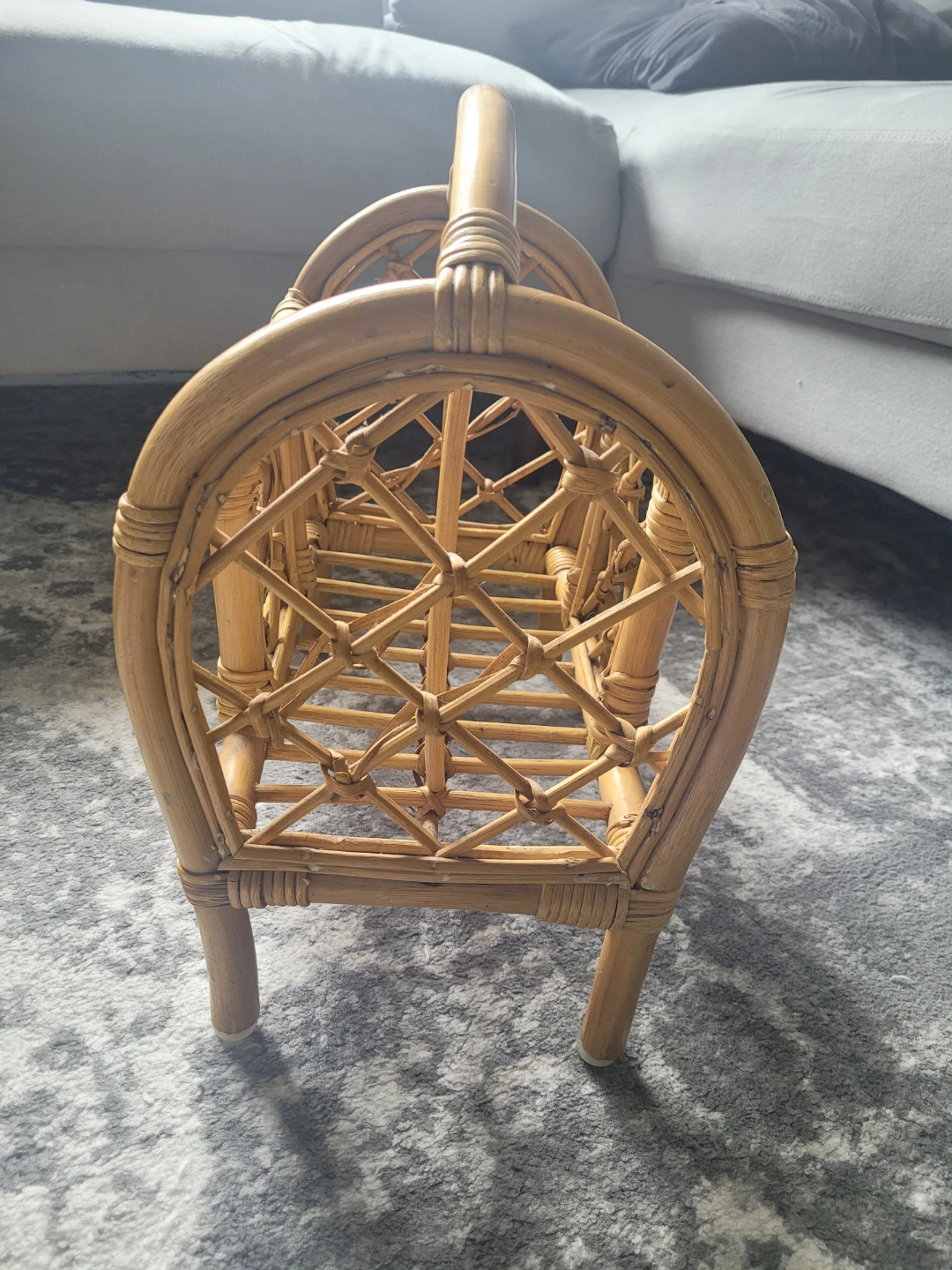 Wicker Magazine Rack - photo 4