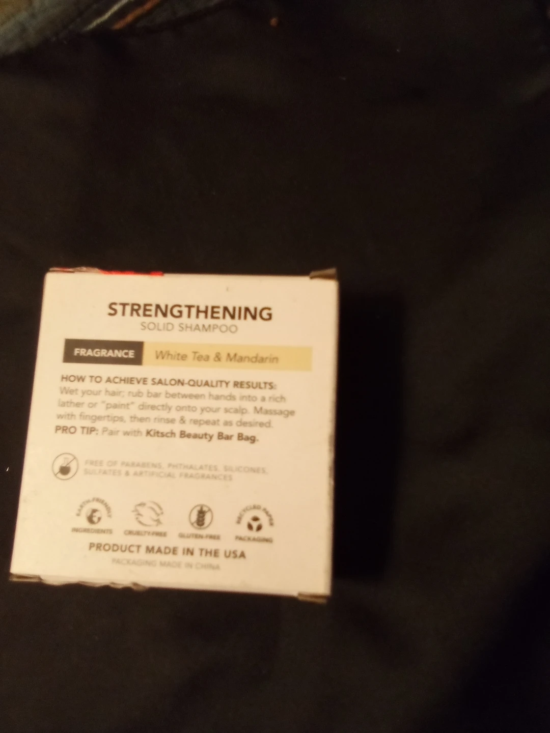 Kitsch Strengthening Solid Shampoo - Rice Water Protein - photo 2