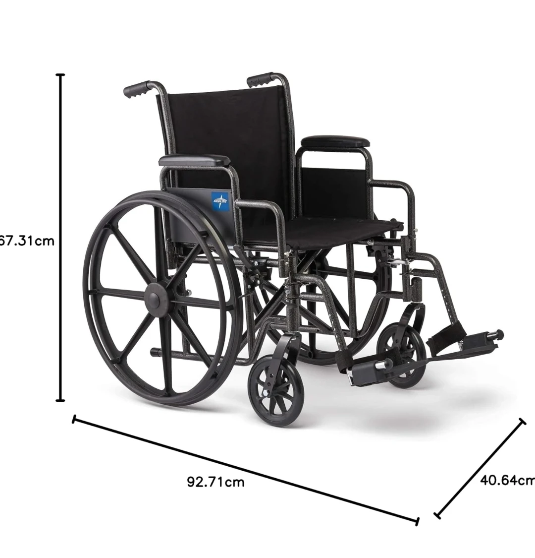 NEW- Medline Wheelchair- 16” Seat - photo 5