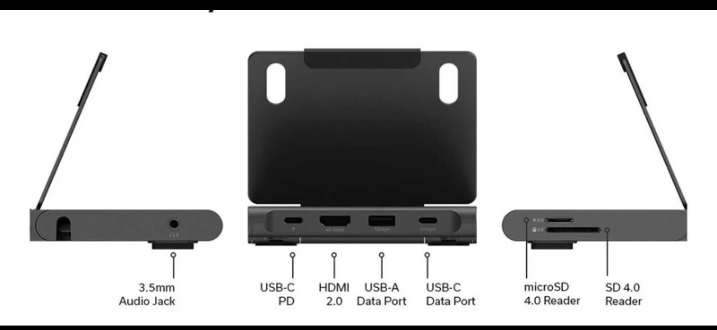 Satechi on the go Stand Hub 2026  USB C Hub - photo 4