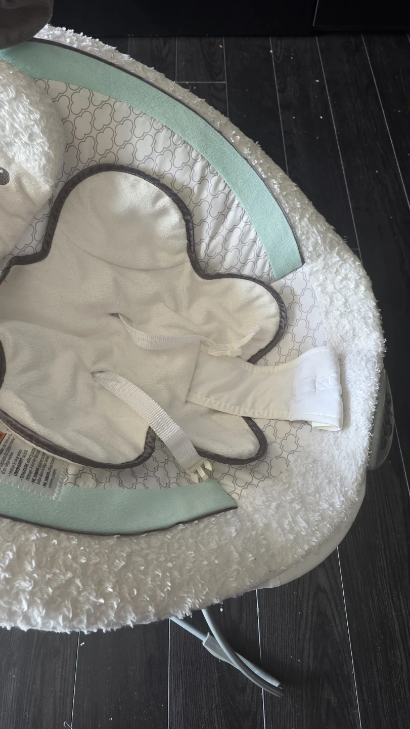 Fisher-Price White Sheep Baby Bouncer Seat - photo 3