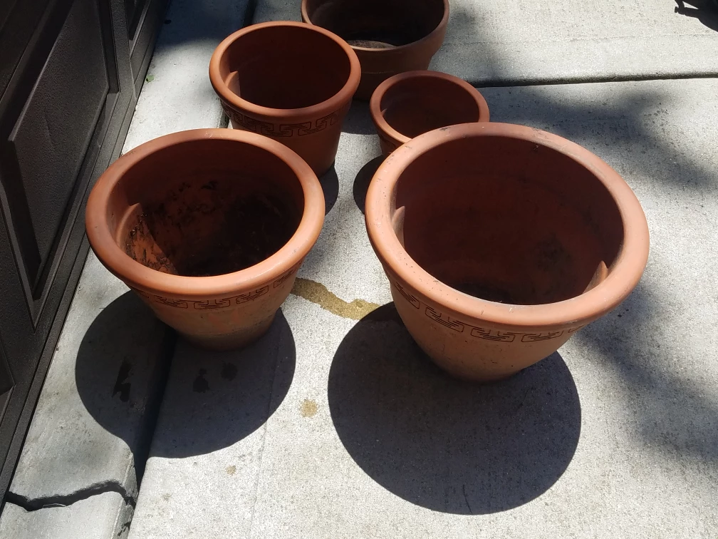 Terracotta Plant Pots (Set of 5) - photo 2