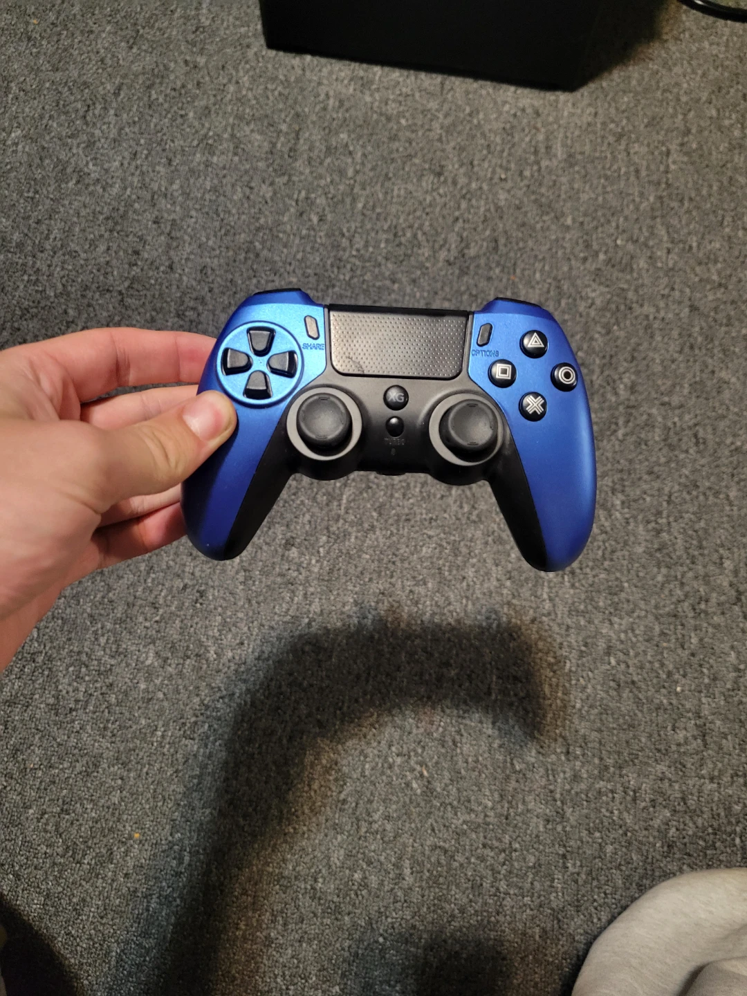 Blue Wireless Gaming Controller